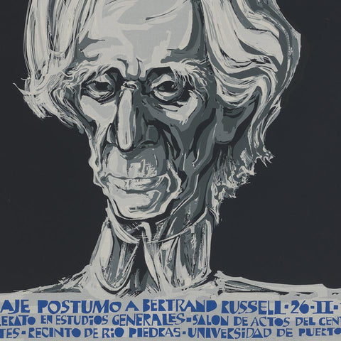 Homenaje póstumo a Bertrand Russell (Lorenzo Homar)