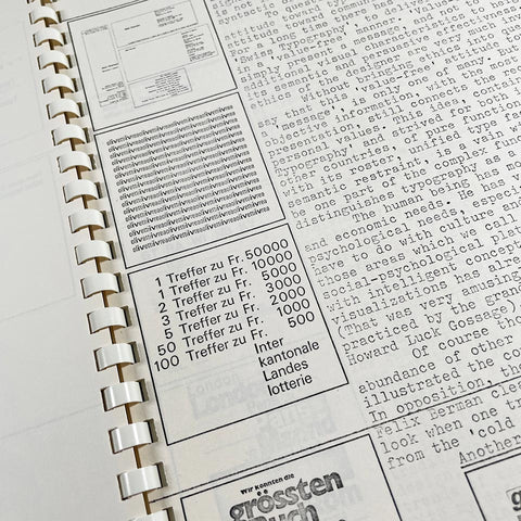 How Can One Make Swiss Typography? (Wolfgang Weingart)