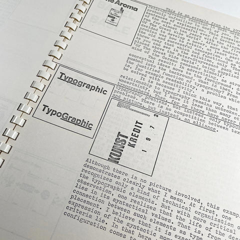 How Can One Make Swiss Typography? (Wolfgang Weingart)