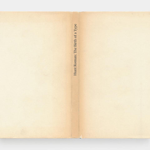 Hunt Roman: The Birth of a Type