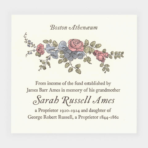 [67 bookplates designed and/or printed at Sun Hill Press]