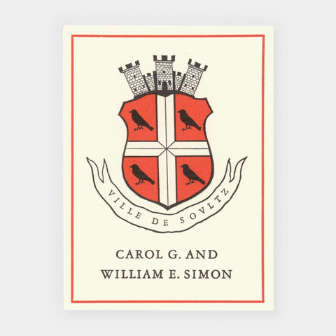 [67 bookplates designed and/or printed at Sun Hill Press]