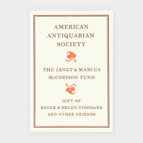 [67 bookplates designed and/or printed at Sun Hill Press]