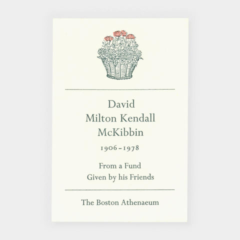 [67 bookplates designed and/or printed at Sun Hill Press]