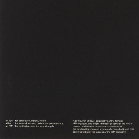 an Eye, a Bee, an “M” (Paul Rand)