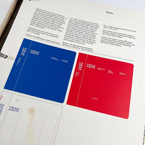 IBM Graphic Design Guide + “Revised Packaging Section”