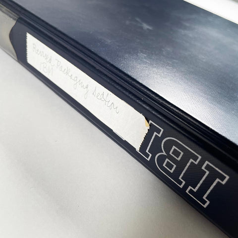 IBM Graphic Design Guide + “Revised Packaging Section”