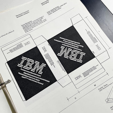IBM Graphic Design Guide + “Revised Packaging Section”