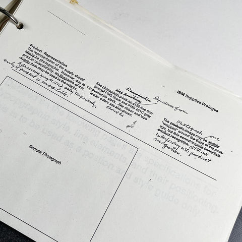 IBM Graphic Design Guide + “Revised Packaging Section”