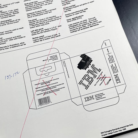 IBM Graphic Design Guide + “Revised Packaging Section”