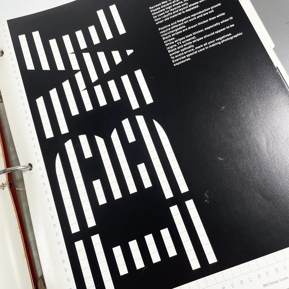 IBM Graphic Design Guide + “Revised Packaging Section” – Katherine