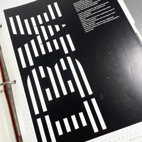 IBM Graphic Design Guide + “Revised Packaging Section”