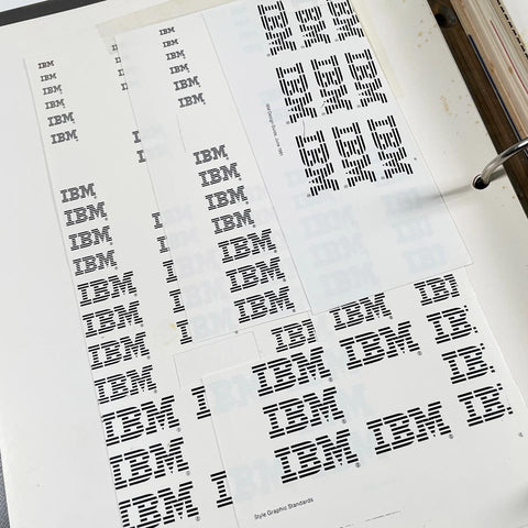 IBM Graphic Design Guide + “Revised Packaging Section”