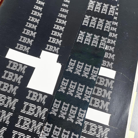 IBM Graphic Design Guide + “Revised Packaging Section”