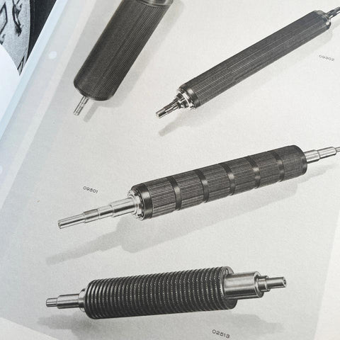 Impact Type: Manufacturing Type for Typewriters in Switzerland, 1941–1997