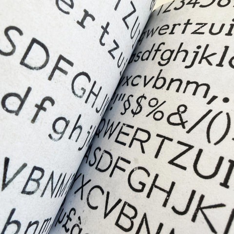 Impact Type: Manufacturing Type for Typewriters in Switzerland, 1941–1997