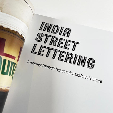 India Street Lettering