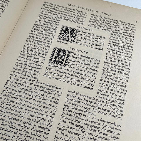 Italian Old Style: A New Type Designed by Frederic W. Goudy