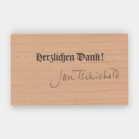 [2 small Tschichold items]