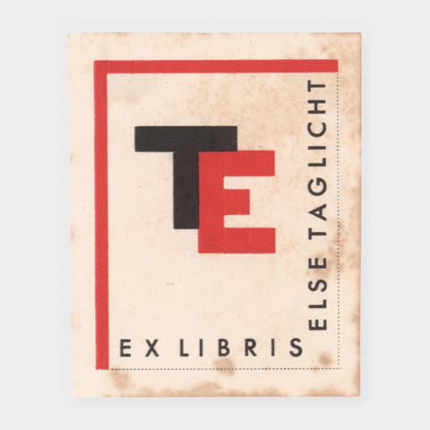 [3 modernist bookplates]