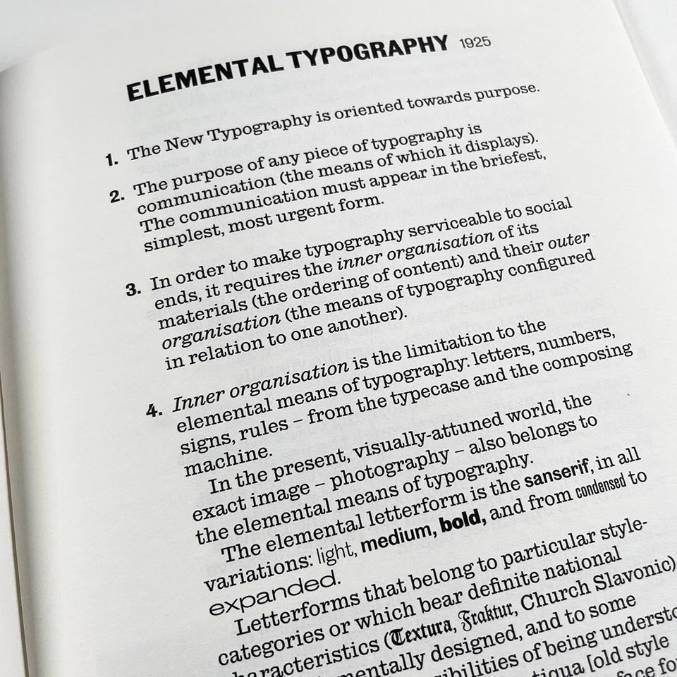 Jan Tschichold: Shaping Typography 1925 2025 – Katherine Small Gallery