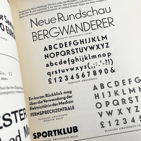 Encyclopaedia of Type Faces (1953)