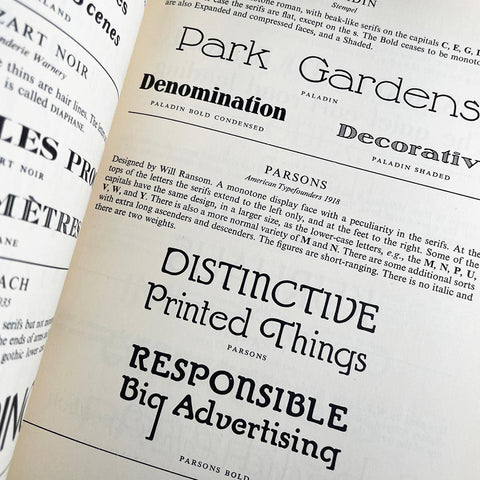Encyclopaedia of Type Faces (1953)