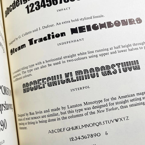 Encyclopaedia of Type Faces (1970)