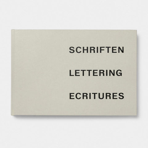 Schriften, Lettering, Écritures (Walter Käch)