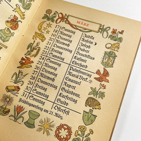Klingsor-Kalender 1929