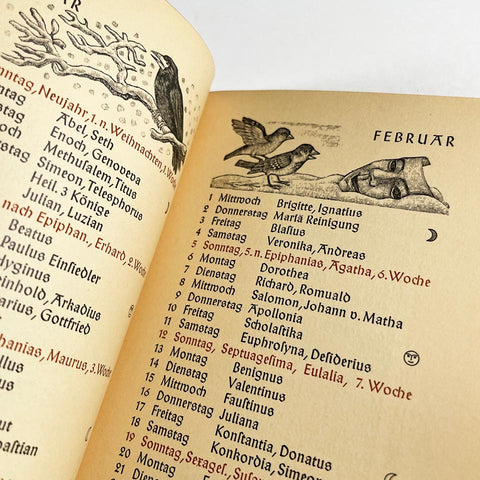 Klingsor Kalender für das Jahr 1933