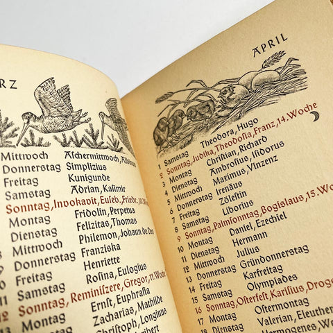 Klingsor Kalender für das Jahr 1933