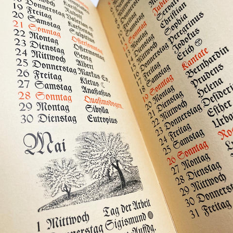 Das Klingsor-Kalender für das Jahre 1935
