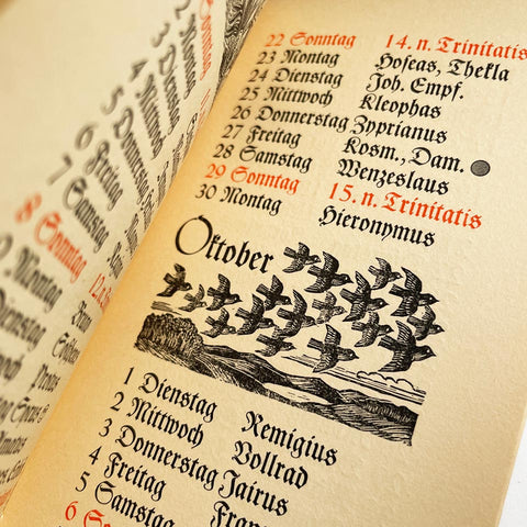 Das Klingsor-Kalender für das Jahre 1935