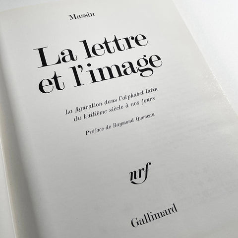 La lettre et l’image