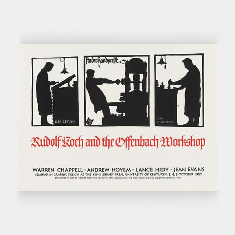 Rudolf Koch and the Offenbach Workshop