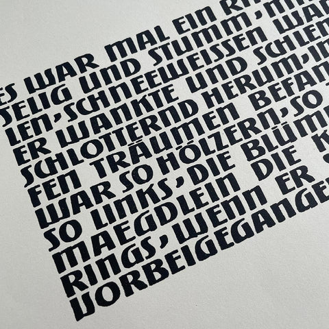 Beispiele Künstlerischer Schrift