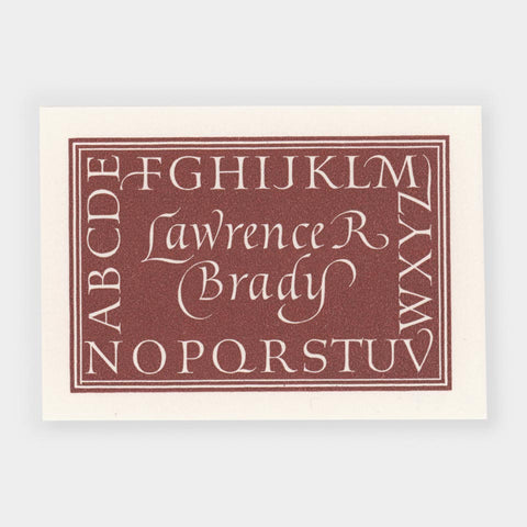 [144 bookplates by Leo Wyatt]