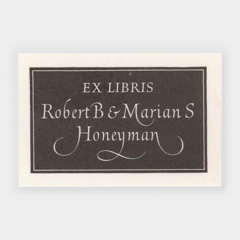 [144 bookplates by Leo Wyatt]
