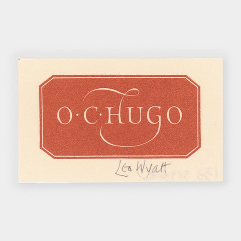 [144 bookplates by Leo Wyatt]