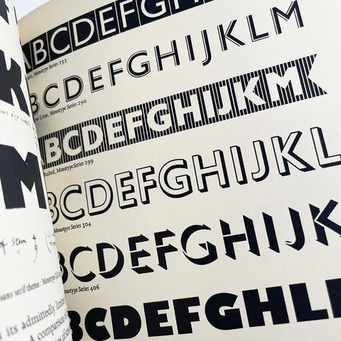 The Letter Forms and Type Designs of Eric Gill