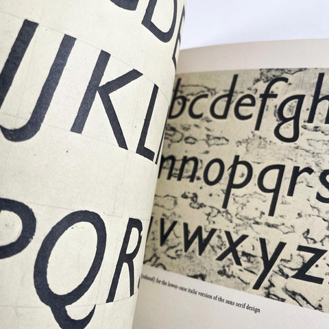 The Letter Forms and Type Designs of Eric Gill