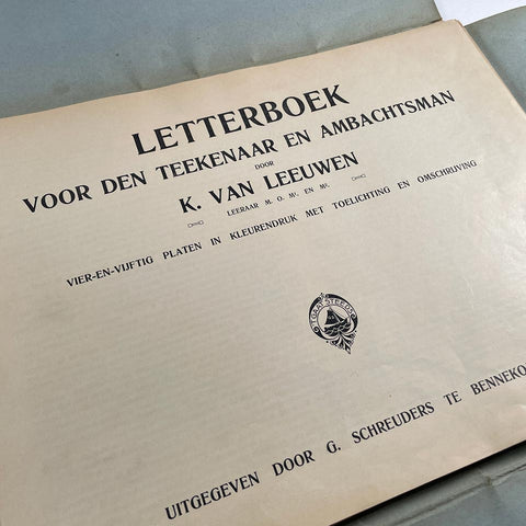 Letterboek voor den teekenaar en ambachtsman