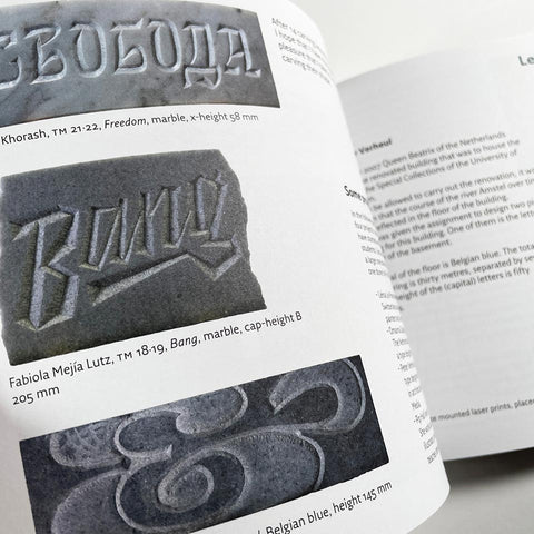 Lettercarving for type designers: a handbook