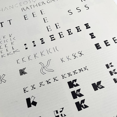 Contributions to Education in Letterform 1