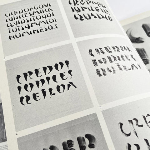 Contributions to Education in Letterform 2