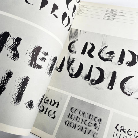 Contributions to Education in Letterform 2