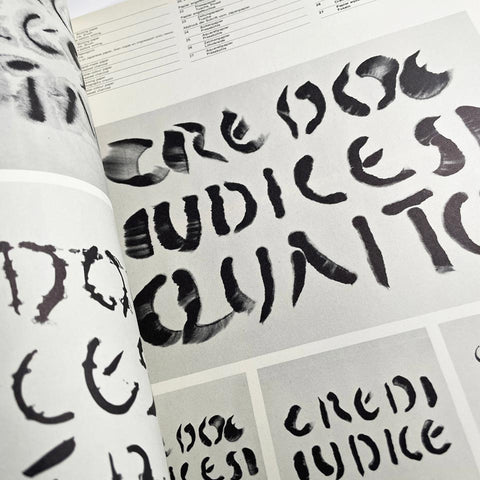 Contributions to Education in Letterform 2