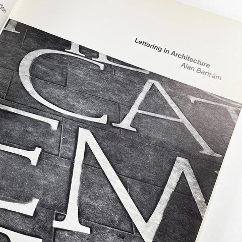 Lettering in Architecture