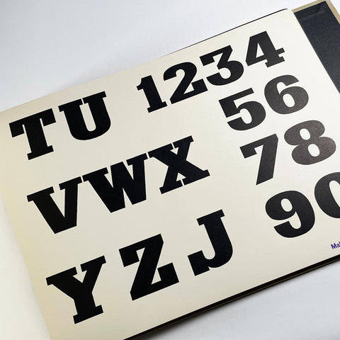 Schriften, Lettering, Ecritures (Walter Käch)
